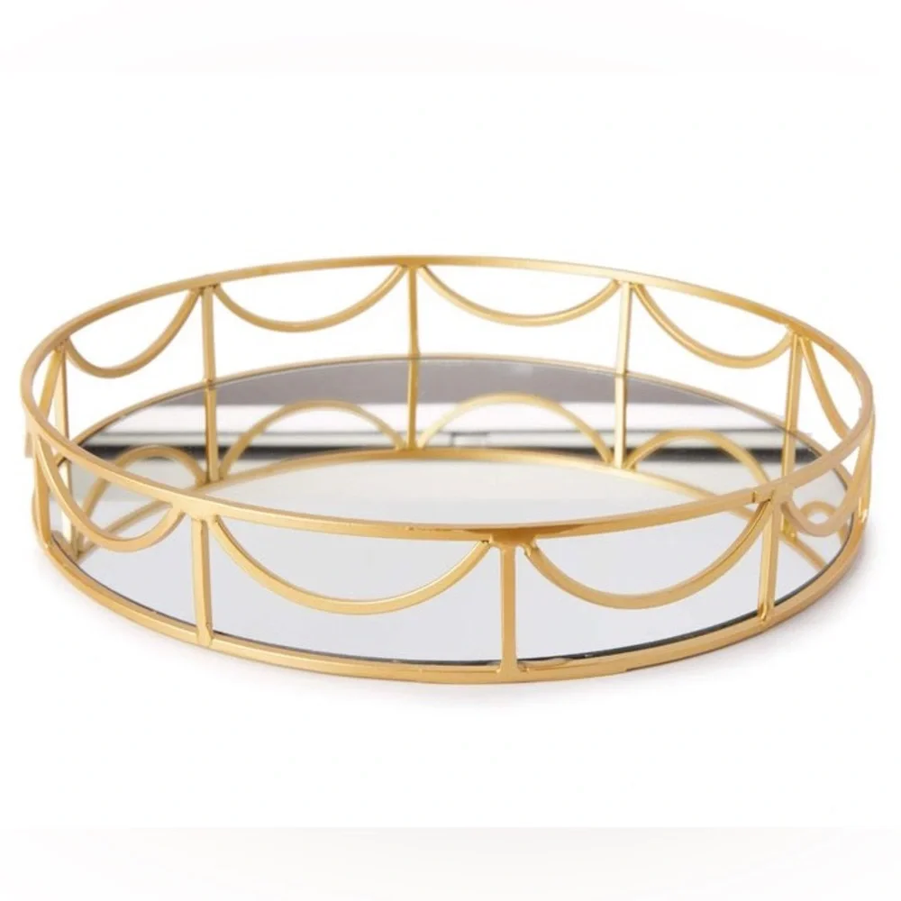 COPY - Elegant Gold Decorative Tray